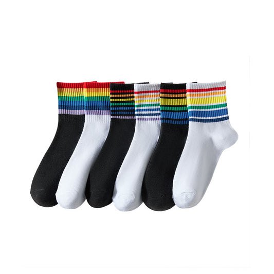 Rainbow socks