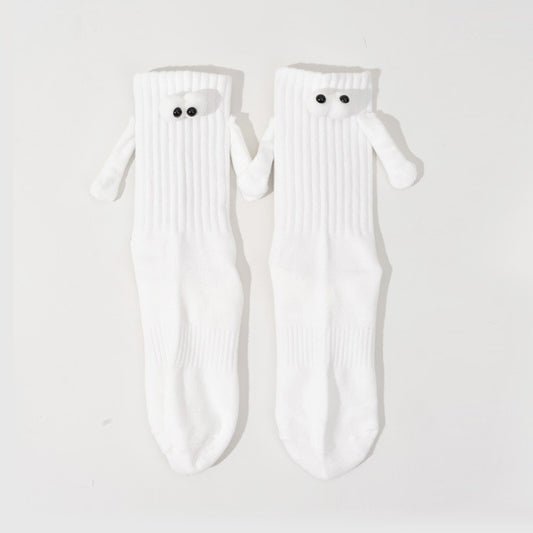 Funny hand-holding socks